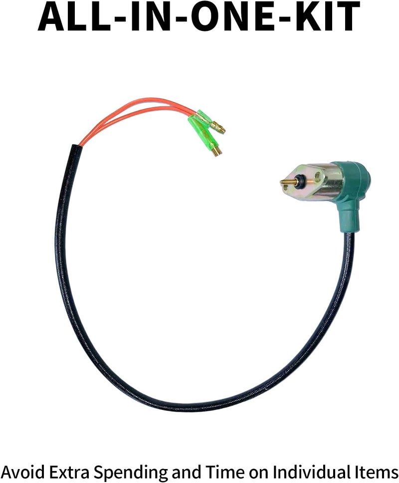 KELKONG Carburetor Fuel Solenoid for Honda GX340 GX390 E5600 E6500 EP500 EP6500 EC500/CX EC6500/CX Gas Engines 4KW-6.5KW 188F 190F Generators - Image 3